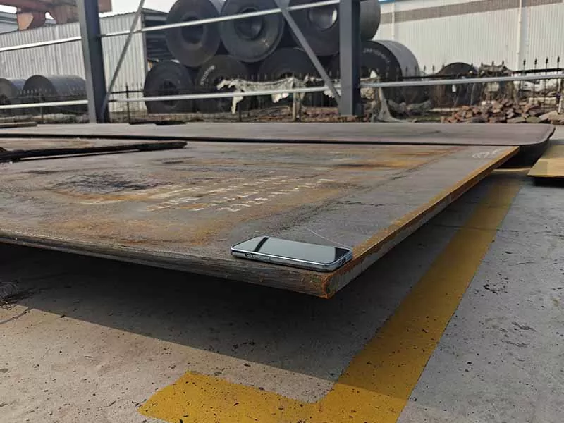 ASTM A36 kuumvaltsitud terasplaat